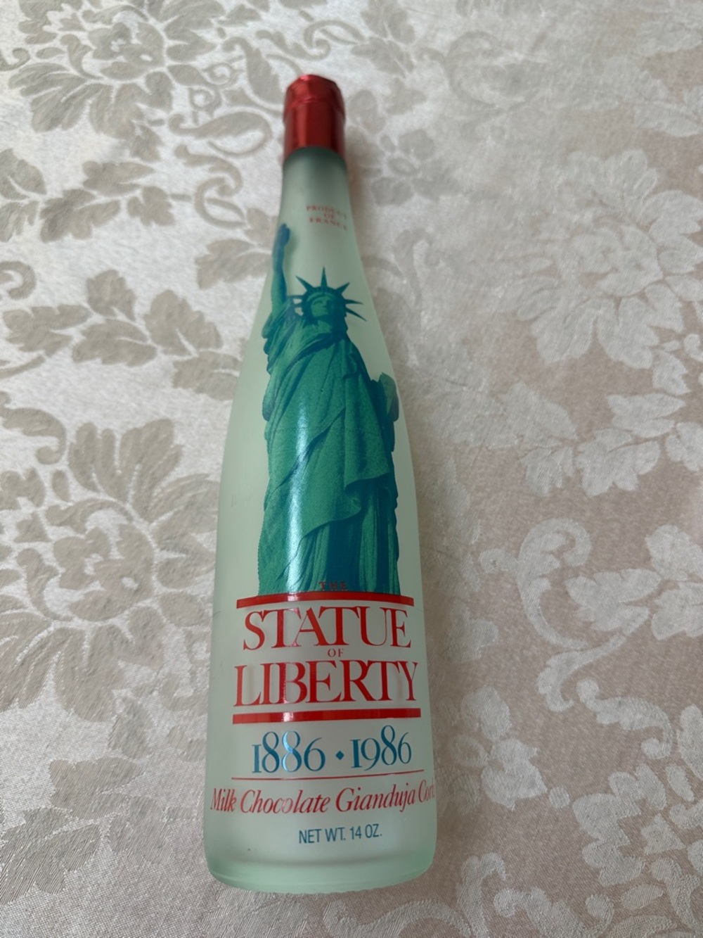 Vintage Commemorative Stature of Liberty 1886-1986 Bottle